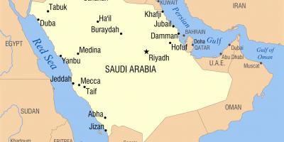 Riyadh KSA χάρτης