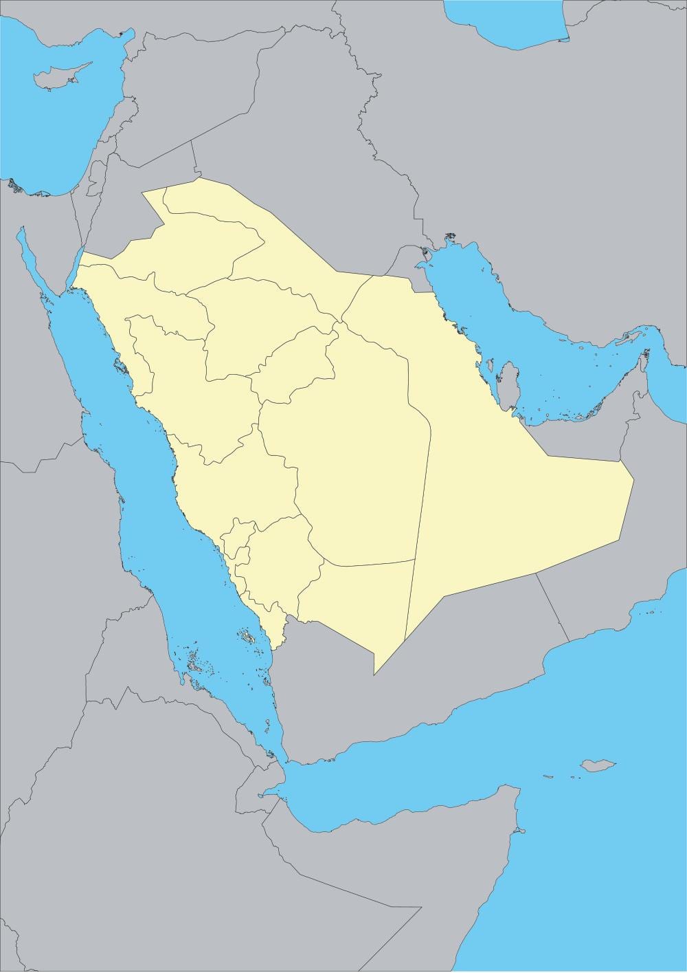 KSA χάρτη διάνυσμα